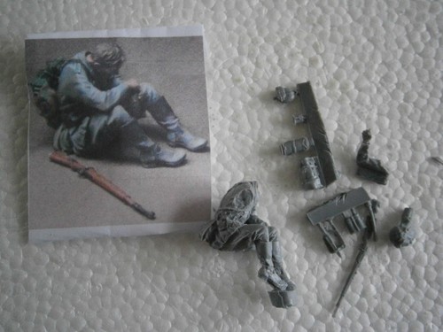 Maquette figurine ww2 - 1,