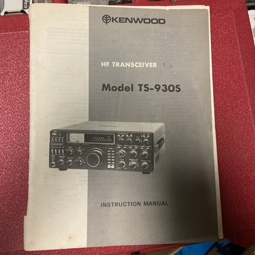 Kenwood 930s instruction - kenwood, ts-930s