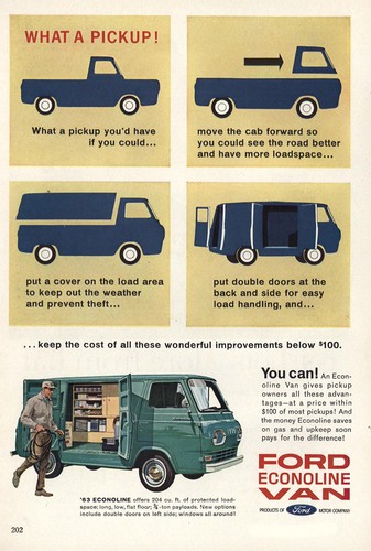 1963 ford econoline - 1963, move