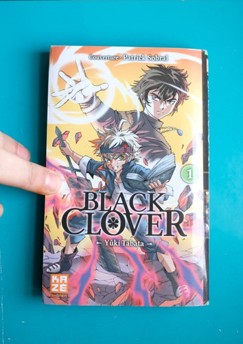 Manga black clover t01 - manga,