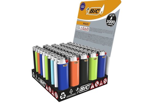 Briquet bic multicolore - briquet,
