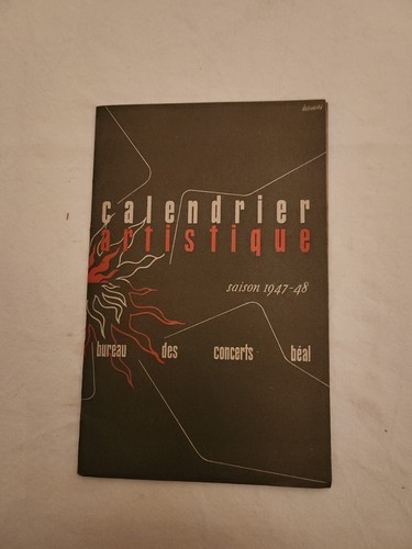 Calendrier artistique saison - calendrier,