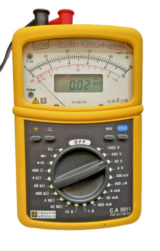 Chauvin arnoux 5011 - c.a,