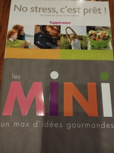 Lot livres tupperware sante - lot,