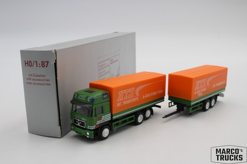 Herpa man f90 tandem truck - herpa, and