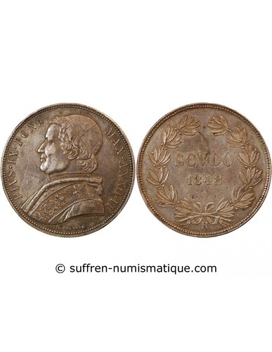 Vatican pie scudo 1848 - scudo,