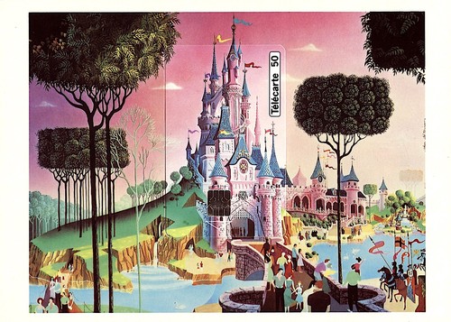 Disney encart château - -,