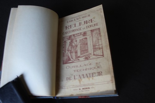 Reliure cartonnage et - cartonnage,