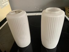 Deux tulipe verre lustre - tulipe,