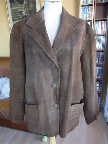 Veste daim femme t42 - femme, vintage