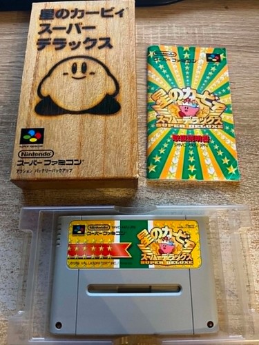 Super famicom jap kirby deluxe - famicom,