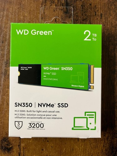 Neuf 2to 2tb disque - neuf, m2