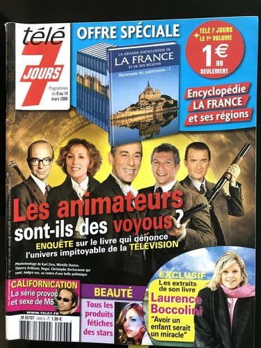 Télé jours 3 2008 - 7, les