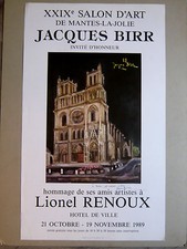 Jacques BIRR affiche Signé