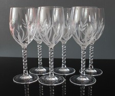 6 verres à Eau cristal d'