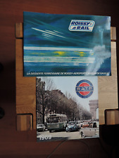 RATP 2 plaquettes Desserte