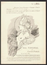 Invitation. Willette. Bal