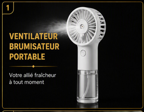 Ventilateur brumisateur - ventilateur,