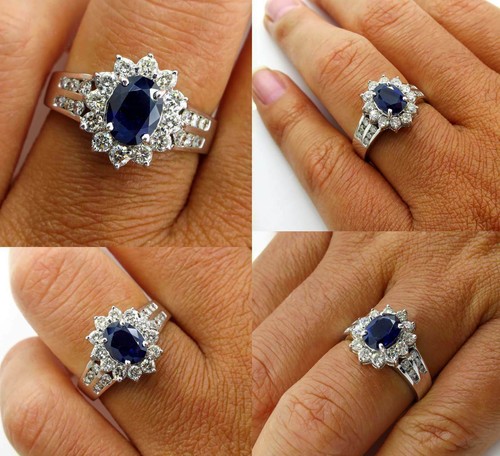 Bague ovale argent 925 - ovale,