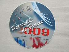 AUTOCOLLANT STICKER ARMEE DE L'AIR ALPHA JET DASSAULT PATROUILLE DE FRANCE 2009