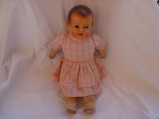 RAYNAL,VINTAGE FRENCH CELLULOID HEAD BABY DOLL