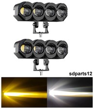 2 Phares Auxiliare LED 12V 24V