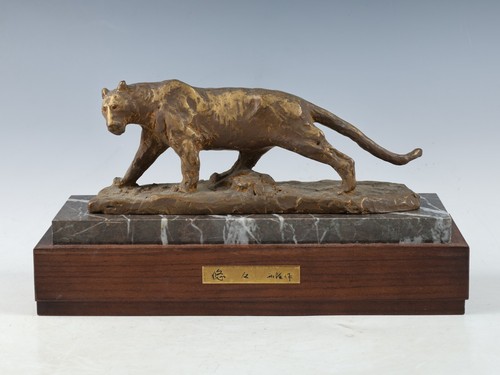 Sculpture japonaise tigre - japonaise,