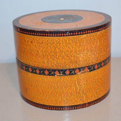 Boite bijoux ronde bois - boite,