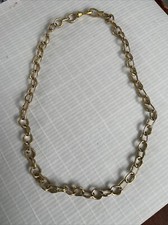 ancienne chaine de montre a gousset couleur or /7157V0