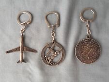 3 PORTE CLES VINTAGE COGNAC REMY MARTIN CHOCOLAT LANVIN ET BENEDICTINE