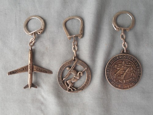 Porte cles vintage cognac - porte,