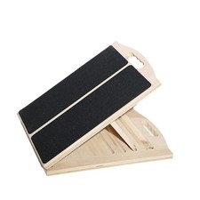 Planche inclinée en bois pour