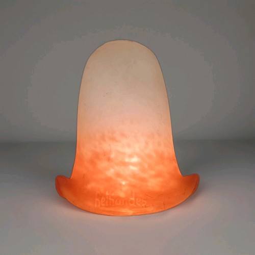 Tulipe pâte verre - , signée
