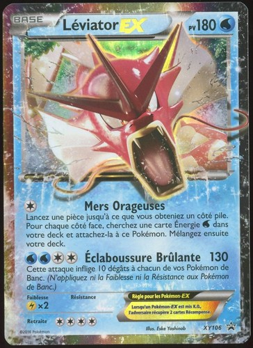 Léviator xy106 pokémon - ex,