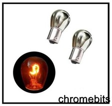 2x Argent Chrome Ambre