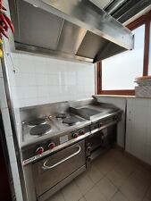 Cuisine professionnelle sur mesure en inox, four, grill, plancha.