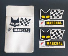 2 AUTOCOLLANTS STICKERS SEV MARCHAL Valéo VINTAGE  7,5x6cm + une pochette