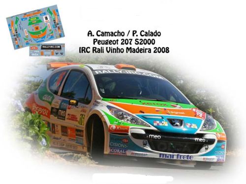 Decals peugeot 207 s2000 - peugeot,