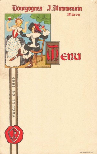 Vieux papier menu publicitaire - papier,