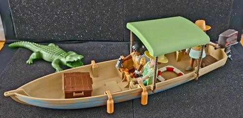 Playmobil la pirogue - -,
