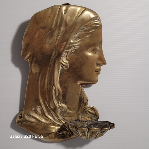 Benitier art nouveau - benitier, vierge