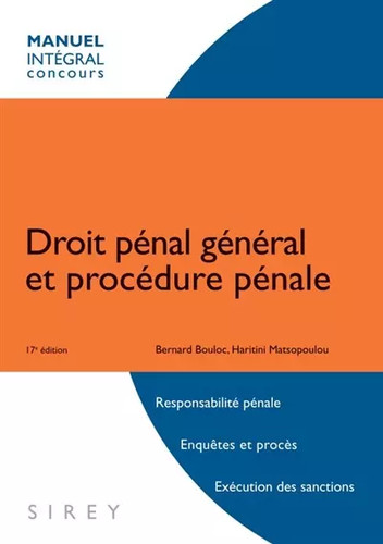 Droit pénal général - , et