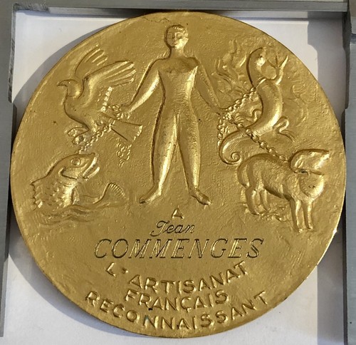 Médaille bronze doré - mÉdaille,