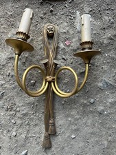 Ancienne APPLIQUE BRONZE