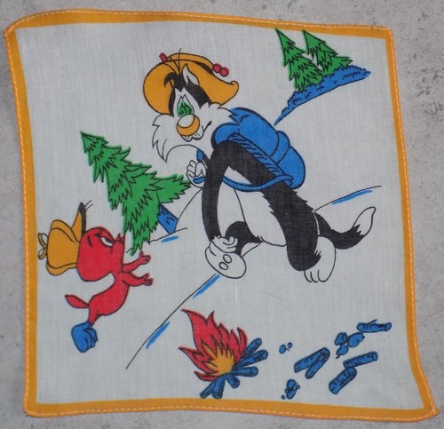 Ancien mouchoir pour enfant - mouchoir,