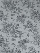 Dunelm Tissu Rideau Coussin Matériel Gracey en Gris 3M Pièces Coton Satin 137cm