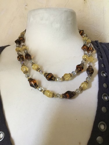 Collier double rangs perles - , de