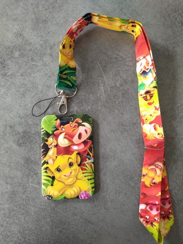 Porte carte badge roi lion - porte,