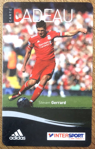 Steven gerrard carte - gerrard, cadeau