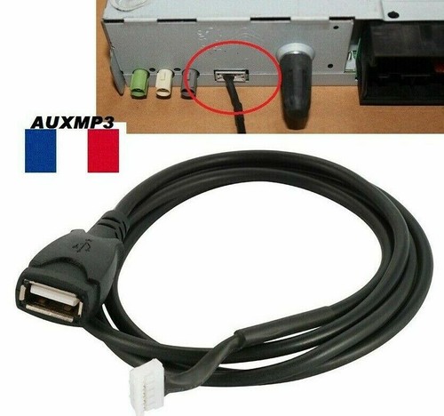Cable usb autoradio peugeot - cable,